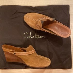 Cole Haan Suede Mules